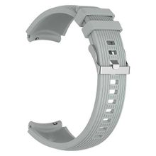 Gpack Huawei Watch 3 Pro Classic Silikon Kancalı Ayarlanabilir KRD 18 Gri Kordon
