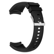 Gpack Huawei Watch GT 3 Elegant Milanese 42 mm KRD 18 Siyah Silikon Kancalı Ayarlanabilir Kordon