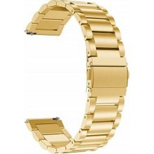 Gpack Huawei Watch GT 3 Elite 46 mm Metal Sıralı Kordon KRD 04 Bronz Kordon