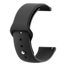 Gpack KRD 11 Siyah Haylou Watch 2 Pro Mat Klasik Silikon Kordon