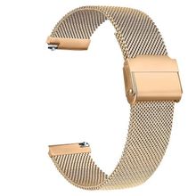 Gpack Nubia Red Magic Watch Çıtçıtlı Hasır Metal Örgülü KRD 45 Gold Kordon
