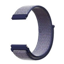 Gpack OnePlus Watch Cırtcırt Kumaş Ayarlanabilir Lacivert Kordon