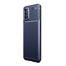 Gpack Oppo A92 Negro Karbon Dizayn Silikon Lacivert Kılıf