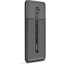 Gpack Oppo Reno Negro Karbon Dizayn Silikon Kılıf
