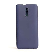 Gpack Oppo Reno Premier Esnek Arka Koruma Lacivert Silikon Kılıf