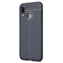 Gpack Samsung Galaxy A20 Niss Deri Görünümlü Kırmızı Silikon Kılıf