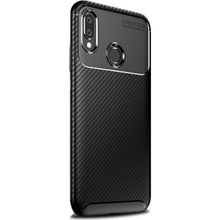 Gpack Samsung Galaxy A20e Negro Karbon Dizayn Siyah Silikon Kılıf