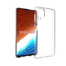 Gpack Samsung Galaxy A22 4G Süper Silikon Korumalı Şeffaf Renksiz Kılıf