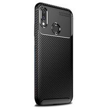 Gpack Samsung Galaxy A30 Negro Karbon Dizayn Siyah Silikon Kılıf