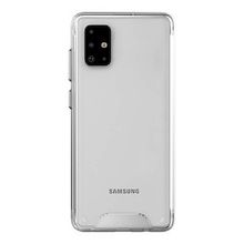 Gpack Samsung Galaxy A51 Gard Nitro Şeffaf Nano Glass Şeffaf Silikon Cep Telefonu Kılıf