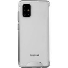 Gpack Samsung Galaxy A51 Gard Nitro Şeffaf Sert Şeffaf Silikon Cep Telefonu Kılıf