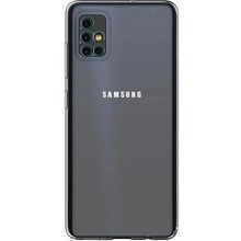 Gpack Samsung Galaxy A51 Kamera Korumalı Şeffaf Silikon Renksiz Kılıf