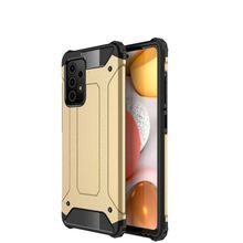Gpack Samsung Galaxy A52S 5g Crash Tank Çift Katman Koruyucu Gold Kılıf