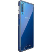 Gpack Samsung Galaxy A7 2018 Gard Nitro Şeffaf Sert Şeffaf Silikon Kılıf