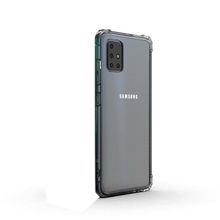 Gpack Samsung Galaxy A71 AntiShock Ultra Koruma Sert Kapak Şeffaf Cep Telefonu Kılıf