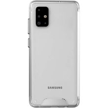 Gpack Samsung Galaxy A71 Gard Nitro Şeffaf Nano Glass Şeffaf Silikon Cep Telefonu Kılıf