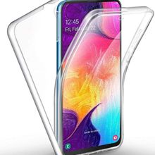 Gpack Samsung Galaxy A71 Ön Arka Şeffaf Koruma Şeffaf Silikon Cep Telefonu Kılıf