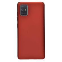 Gpack Samsung Galaxy A71 Premier Esnek Koruma Kırmızı Silikon Cep Telefonu Kılıf