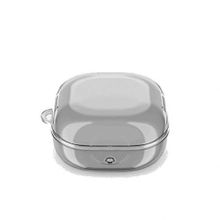 Gpack Samsung Galaxy Buds Live Transparan Kancalı Silikon Sf14 Antrasit Kulaklık Kılıfı