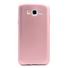 Gpack Samsung Galaxy J7 Core Premier Silikon Mat Kırmızı Kılıf