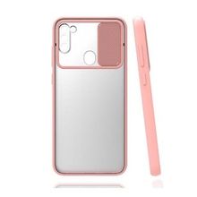 Gpack Samsung Galaxy M11 Hux Kamera Korumalı Silikon Lila Kılıf