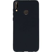 Gpack Samsung Galaxy M30 Premier Esnek Arka Koruma Siyah Silikon Kılıf