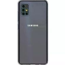 Gpack Samsung Galaxy M31S Kamera Korumalı Silikon Renksiz Kılıf