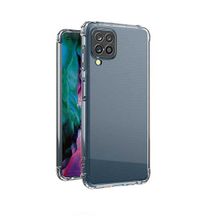 Gpack Samsung Galaxy M33 Kılıf Süper Silikon Kamera Korumal Şeffaf Nano Glass Kılıf