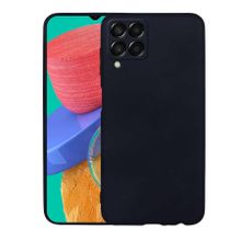 Gpack Samsung Galaxy M33 Mat Lüks Kamera Korumalı Premier Silikon Siyah Kılıf