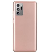 Gpack Samsung Galaxy Note 20 Uitra Premier Silikon Esnek Koruma Bronz Kılıf