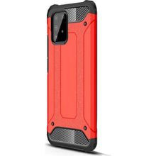 Gpack Samsung Galaxy S10 Lite Crash Tank Çift Katman Koruyucu Kırmızı Cep Telefonu Kılıf