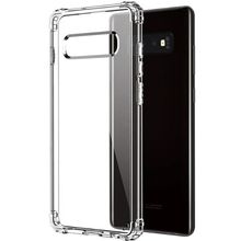 Gpack Samsung Galaxy S10+ Plus AntiShock Ultra Koruma Sert Kapak Şeffaf Kılıf
