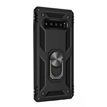 Gpack Samsung Galaxy S10 Vega Standlı Yüzüklü Mıknatıslı Kırmızı Kılıf