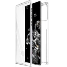 Gpack Samsung Galaxy S20+ Plus Ön Arka Silikon Koruma Şeffaf Kılıf