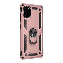 Gpack Samsung Galaxy S20+ Plus Tank Koruma Vega Standlı Yüzüklü Mıknatıslı Kırmızı Kılıf
