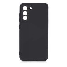Gpack Samsung Galaxy S21 FE Mara Silikon Mat Soft Kamera Korumalı Lansman Siyah Kılıf