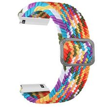 Gpack Samsung Galaxy Watch 46 mm 22 mm Örgülü Kumaş Ayarlanabilir KRD 01 Karışık Renk Kordon