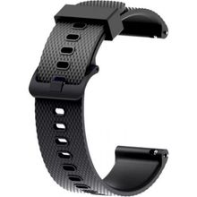 Gpack Samsung Galaxy Watch 5 40 mm KRD 46 Siyah Silikon Kancalı Kordon