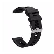 Gpack Samsung Galaxy Watch Active 2 40 mm Delikli Çift Renk Silikon Kırmızı Kordon
