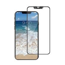 Gpack Siyah Apple iPhone XS Max Full Kapatan Fiber Nano Ekran Koruma