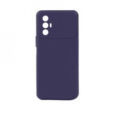 Gpack Tecno Spark 8 Pro Premier Mat Silikon Renkli Lüks Korumalı Lacivert Kılıf
