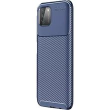 Gpack Xiaomi Poco M3 Negro Karbon Dizayn Silikon Lacivert Kılıf