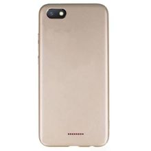 Gpack Xiaomi Redmi 6A Premier Arka Koruma Silikon Lacivert Kılıf