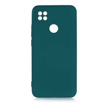 Gpack Xiaomi Redmi 9C Mara Silikon Mat Soft Kamera Korumalı Lansman Yeşil Kılıf