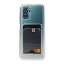 Gpack Xiaomi Redmi Note 10 1 Adet Kartlıklı Şeffaf Silikon Lux Korumalı Kılıf