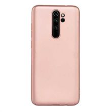 Gpack Xiaomi Redmi Note 8 Pro Premier Esnek Koruma Mavi Silikon Kılıf