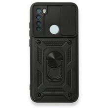 Gpack Xiaomi Redmi Note 8 Pro Tank Aramid Sürgülü Vega Yüzüklü Siyah Kılıf