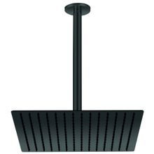 GPD ADS21-S Kare Slim Metal 30x30 cm Siyah Ankastre Duş Başlığı