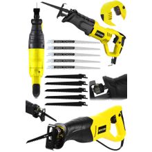 Graizer X9010 Alman Sjs Metal Şanzuman Tilki Kuyruğu Testere Metal Ahsap Kemik Kesme Makinesi 10x Bıçak