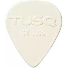 Graphtech PQP-0100-W6 TUSQ Pick 1.00 mm White 6 Pack Bright Tone Pena